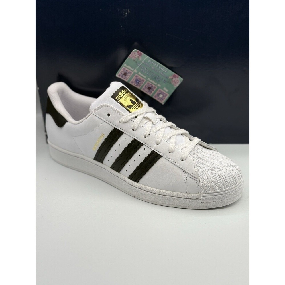 adidas Superstar ADV Men's Sneakers Size 11 - White Athletic Shoes
